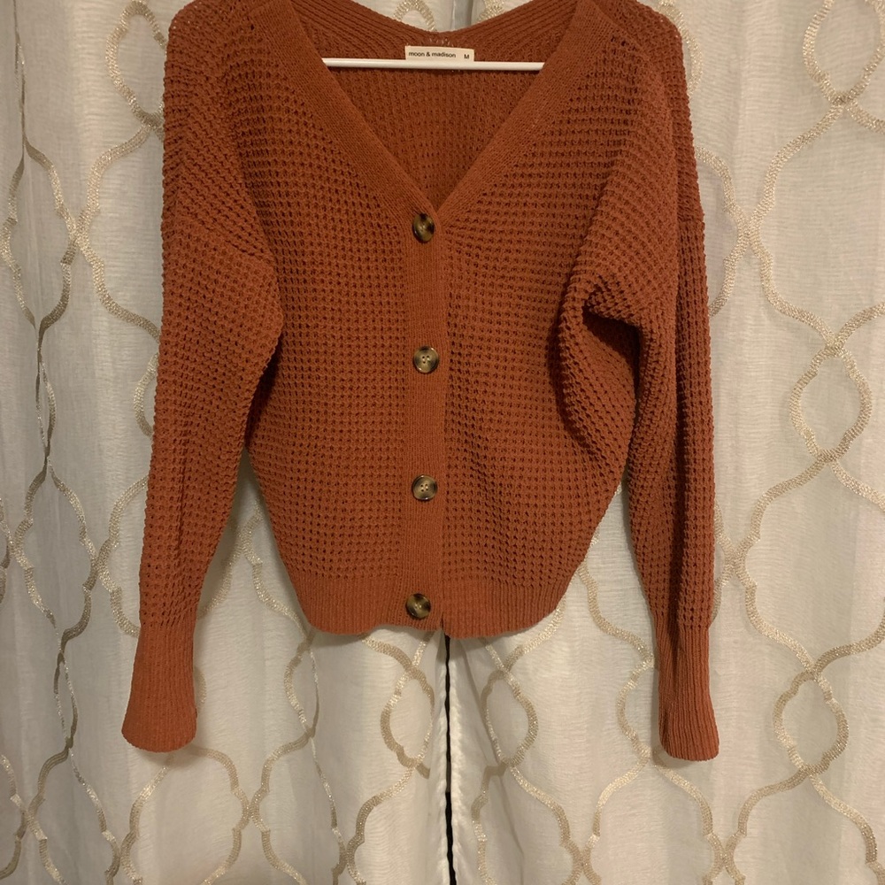 Orange sweater size medium